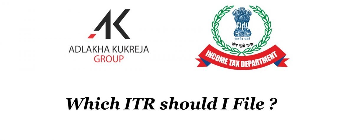 which itr should i file ?