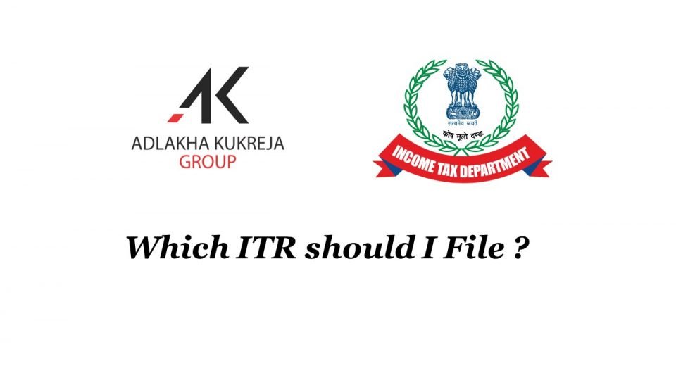 which itr should i file ?