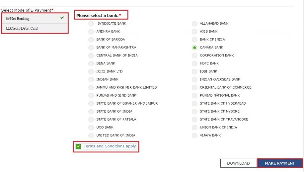 Online GST Payment